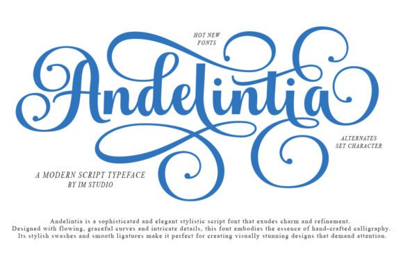 Andelintia: A Masterpiece of Calligraphy in Digital Design