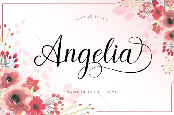 Angelia Script: A Feminine Touch for Modern Design