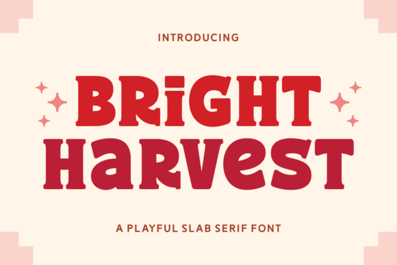 Bright Harvest: A Modern Slab Serif with Timeless Appeal