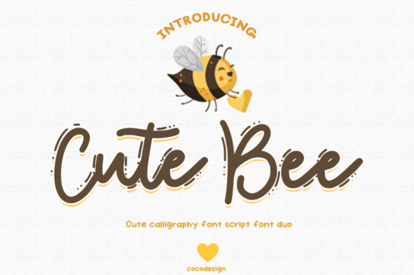 Cute Bee: A Font That Captivates
