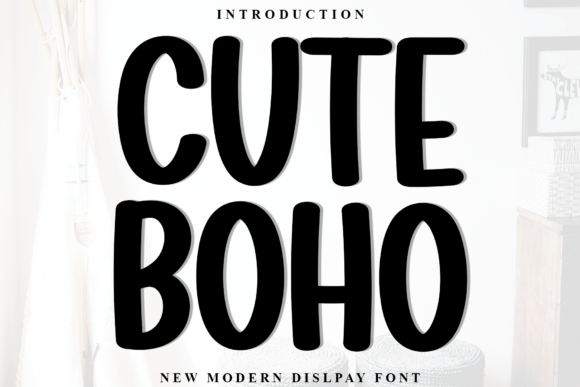 Cute Boho: A Stylish Font for Creative Expression