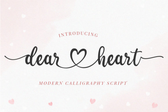 Dear Heart: A Romantic Handwritten Font for Every Occasion