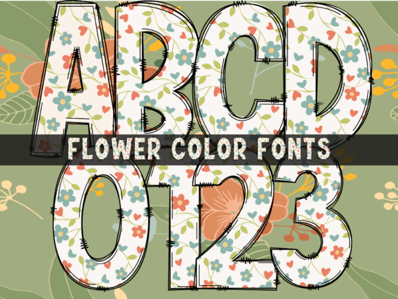 Flower: A Vibrant and Playful Font for Every Project