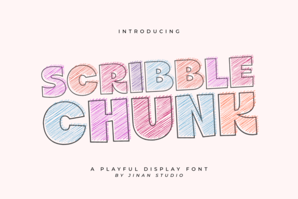 Inject a Burst of Youthful Energy into Your Designs with Scribble Chunk