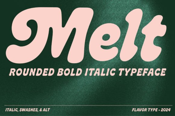 Melt: A Versatile Font for Modern Design