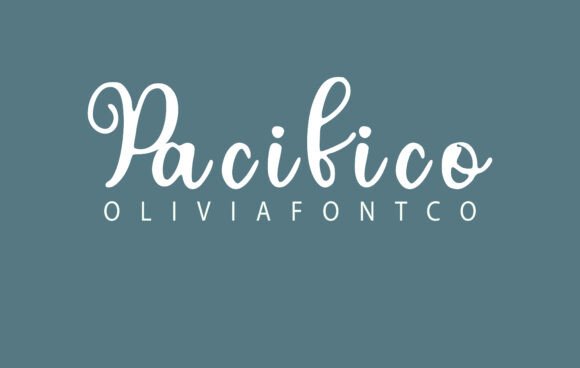 Pacifico: A Handwritten Font with Romantic Charm