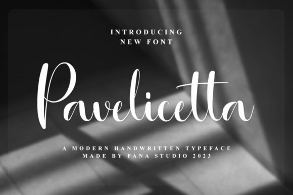 Pavelicetta: A Stylish Script for Creative Expression