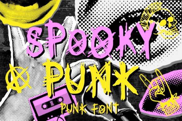 Spooky Punk - A Bold Statement in Digital Typography