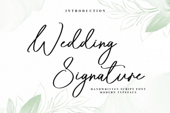Wedding Signature: A Timeless Touch for Modern Design